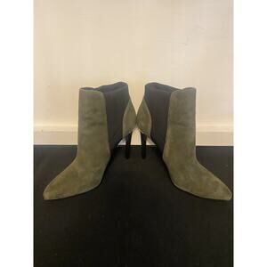 French Connection Morgann Suede Black Ankle Boots Size 9